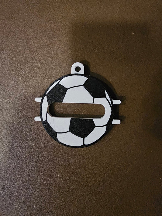 Soccer Hairtie Holder