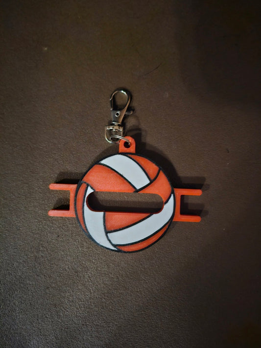Volleyball Hairtie Holder