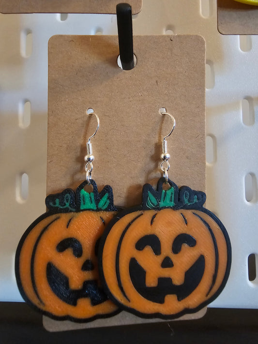 Jack-o’-Lantern Earrings